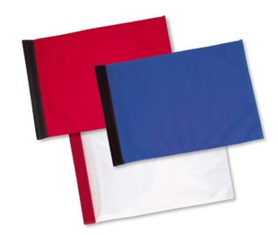 20" x 14" Two-Tone Tube-Lock Swivel Flags - Set of 9 Flags