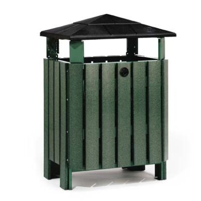 30 Gallon Trash Pro 30 Recycled Plastic Trash Receptacle