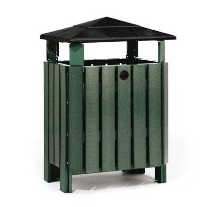 30 Gallon Trash Pro 30 Recycled Plastic Trash Receptacle