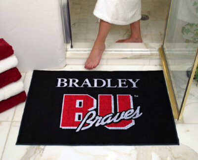 34" x 45" Bradley Braves All Star Floor Mat