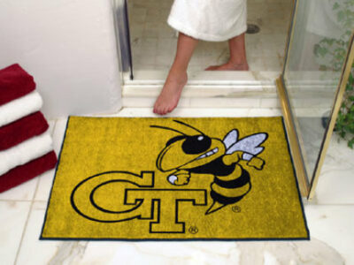 34" x 45" Georgia Tech Yellow Jackets All Star Floor Mat