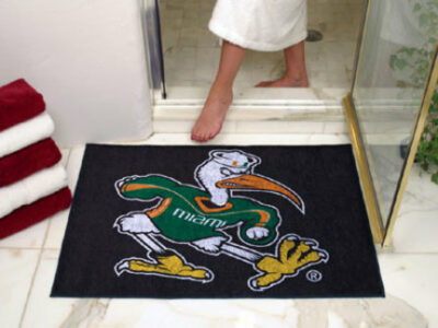 34" x 45" Miami Hurricanes All Star Floor Mat