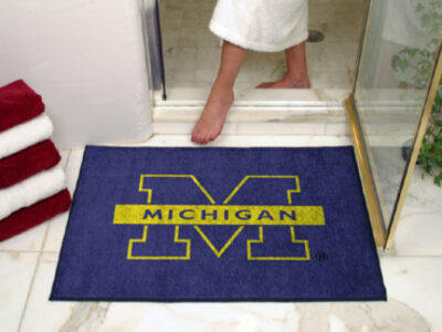 34" x 45" Michigan Wolverines All Star Floor Mat