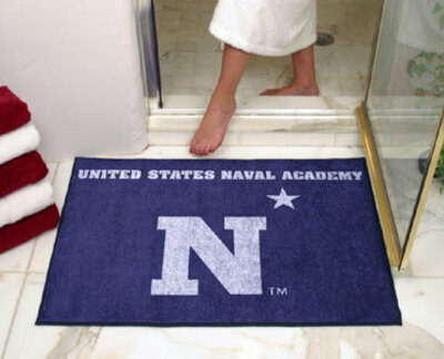 34" x 45" Navy Midshipmen All Star Floor Mat