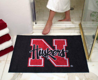 34" x 45" Nebraska Cornhuskers All Star Floor Mat