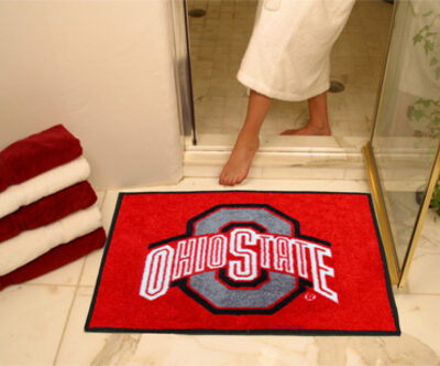 34" x 45" Ohio State Buckeyes All Star Floor Mat