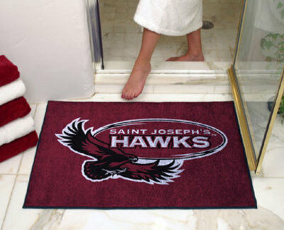 34" x 45" St. Joseph's Hawks All Star Floor Mat