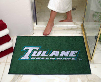 34" x 45" Tulane Green Wave All Star Floor Mat