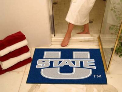 34" x 45" Utah State Aggies All Star Floor Mat