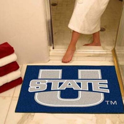 34" x 45" Utah State Aggies All Star Floor Mat