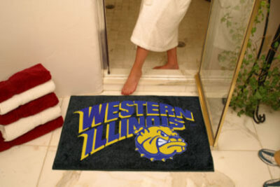 34" x 45" Western Illinois Leathernecks All Star Floor Mat