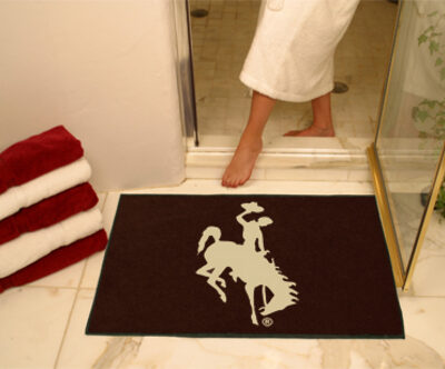 34" x 45" Wyoming Cowboys All Star Floor Mat