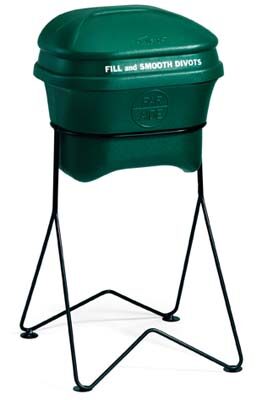 4 Gallon Divot Mate Divot Mix Container with Hard Surface Stand