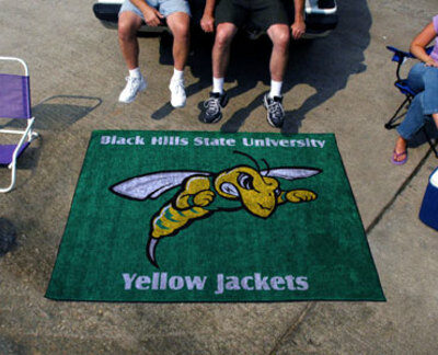 5' x 6' Black Hills State Yellow Jackets Tailgater Mat