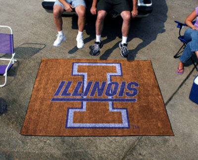 5' x 6' Illinois Fighting Illini Tailgater Mat