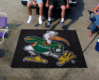 5' x 6' Miami Hurricanes Tailgater Mat