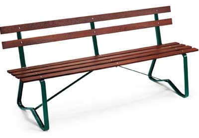 6' Traditional Park Bench Frame Kit