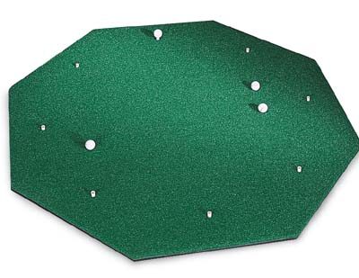 8-Station Octagon Duraplay Driving Range Mat