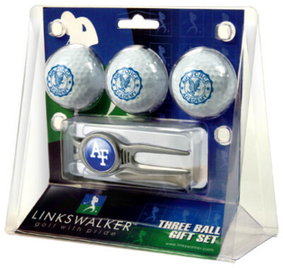 Air Force Academy Falcons 3 Ball Golf Gift Pack with Kool Tool