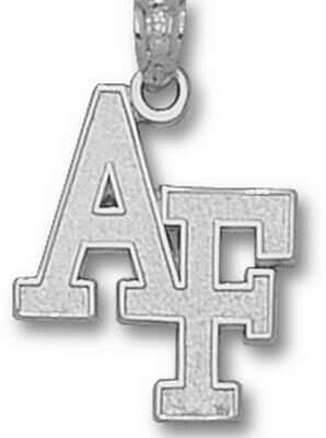 Air Force Academy Falcons "AF" 3/4" Pendant - Sterling Silver Jewelry