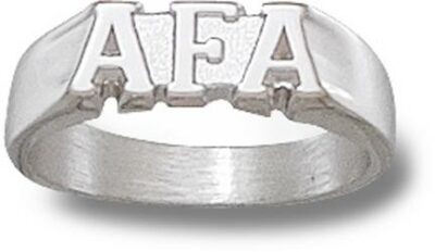 Air Force Academy Falcons "AFA" Ladies' Ring Size 6 1/2 - Sterling Silver Jewelry