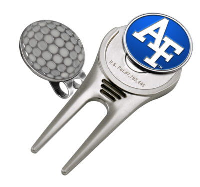 Air Force Academy Falcons Divot Tool Hat Clip with Golf Ball Marker (Set of 2)