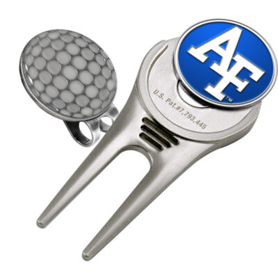 Air Force Academy Falcons Divot Tool Hat Clip with Golf Ball Marker (Set of 2)