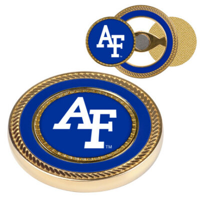 Air Force Academy Falcons Gold Challenge Coin with Ball Markers (Set of 2)