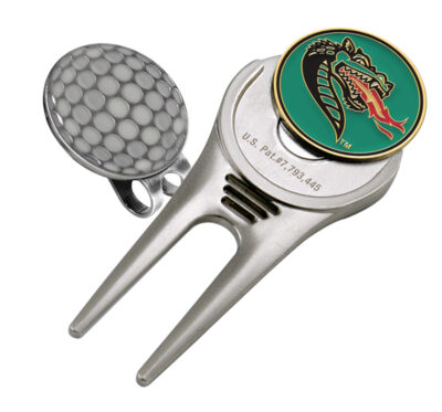 Alabama (Birmingham) Blazers Divot Tool Hat Clip with Golf Ball Marker (Set of 2)