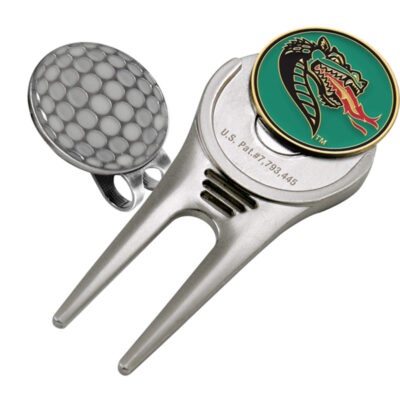 Alabama (Birmingham) Blazers Divot Tool Hat Clip with Golf Ball Marker (Set of 2)