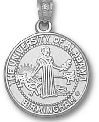 Alabama (Birmingham) Blazers "Seal" Pendant - Sterling Silver Jewelry