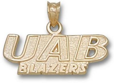 Alabama (Birmingham) Blazers "UAB Blazers" Pendant - 10KT Gold Jewelry