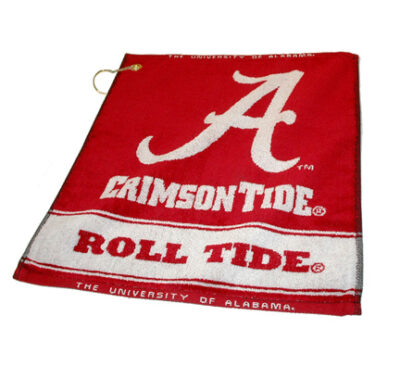 Alabama Crimson Tide 16" x 19" Woven Golf Towel (Set of 2)