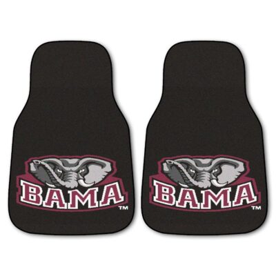 Alabama Crimson Tide 27" x 18" Auto Floor Mat (Set of 2 Car Mats)