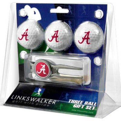 Alabama Crimson Tide 3 Ball Golf Gift Pack with Kool Tool