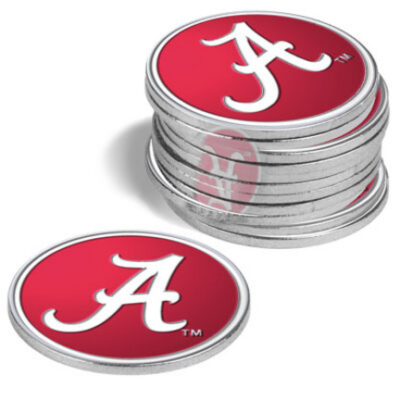 Alabama Crimson Tide Golf Ball Marker (12 Pack)