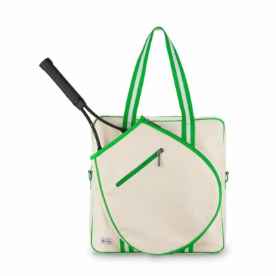 Ame & Lulu Hamptons Tennis Tour Bag (Limeade)