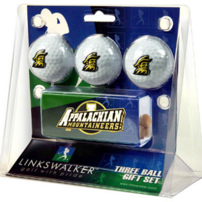 Appalachian State Mountaineers 3 Ball Gift Pack with Hat Clip