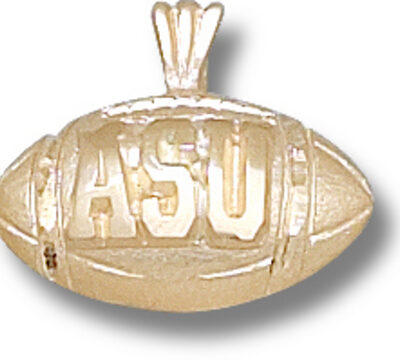 Appalachian State Mountaineers "ASU Football" Pendant - 10KT Gold Jewelry