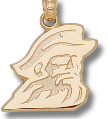 Appalachian State Mountaineers New "Mountaineer" Pendant - 10KT Gold Jewelry