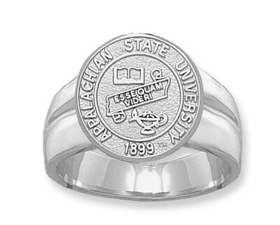 Appalachian State Mountaineers "Seal" Pendant - Sterling Silver Jewelry