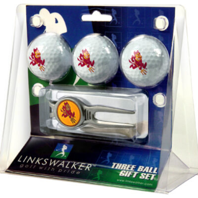 Arizona State Sun Devils 3 Ball Golf Gift Pack with Kool Tool