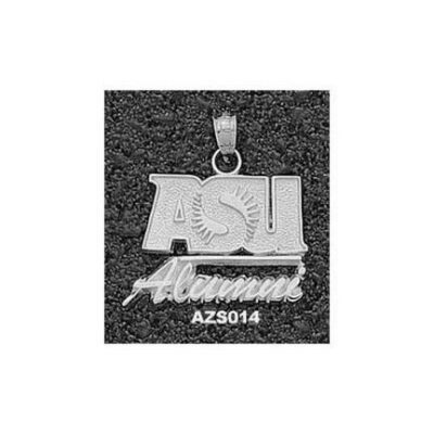 Arizona State Sun Devils Large "ASU Alumni" Pendant - Sterling Silver Jewelry