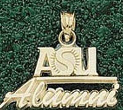 Arizona State Sun Devils Small "ASU Alumni" Pendant - 10KT Gold Jewelry