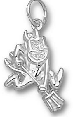 Arizona State Sun Devils "Sparky" Charm - Sterling Silver Jewelry