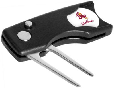 Arizona State Sun Devils Spring Action Divot Tool with Golf Ball Marker (Set of 2)