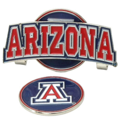 Arizona Wildcats Slider Clip with Golf Ball Marker (Set of 3)