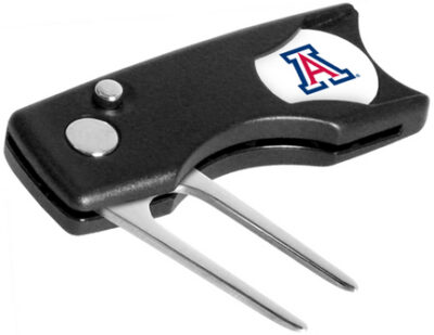 Arizona Wildcats Spring Action Divot Tool with Golf Ball Marker (Set of 2)