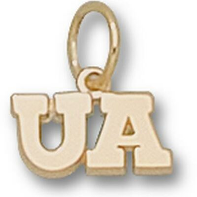 Arizona Wildcats "UA" 3/16" Charm - 10KT Gold Jewelry