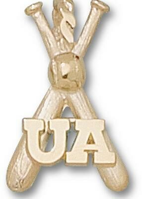 Arizona Wildcats "UA Baseball Bats" Pendant - 10KT Gold Jewelry